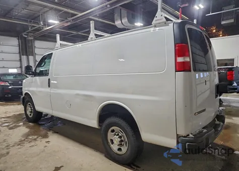 2021 Chevrolet Express G2500 from USA, damaged, VIN 1GCWGAFP2M1309906